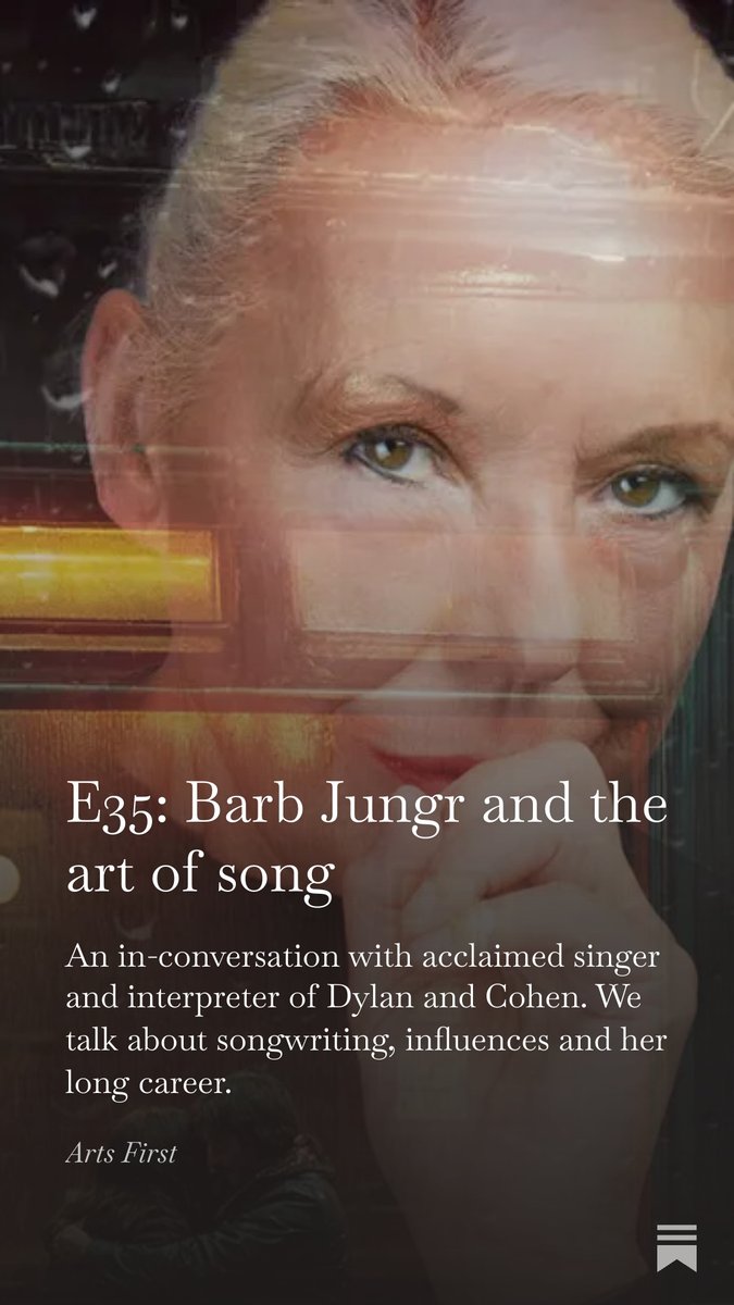 ArtsFirstUK's tweet image. Episode 35. Losing count of episodes, but this latest is one of our favourites. The amazing @barbjungr in conversation, talking about music, song, influences, Stockport, Memphis, Etta James, Worthing and much more. Please listen and share. artsfirst.substack.com/p/e35-barb-jun…