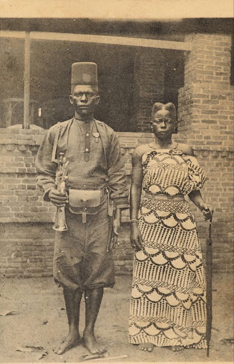 A Congolese couple in 1912 🇨🇩