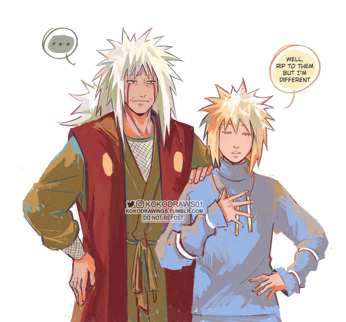 Minato: "Trauma? I don't know her :)"
#minatonamikaze #naruto