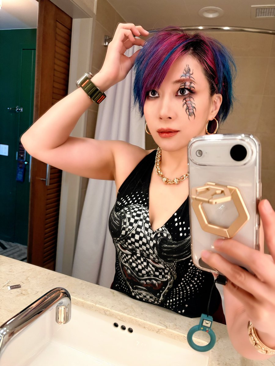 WWEAsuka's tweet photo. I’m ready! See you soon🤡
https://t.co/rUDF4A1H0a https://t.co/2O6MiHL6Q7