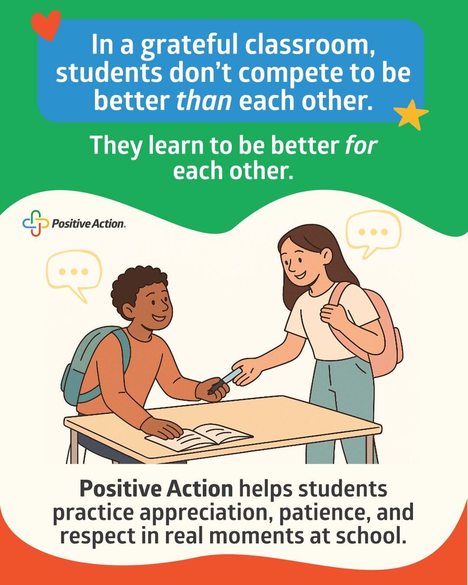 Positive Action tweet media