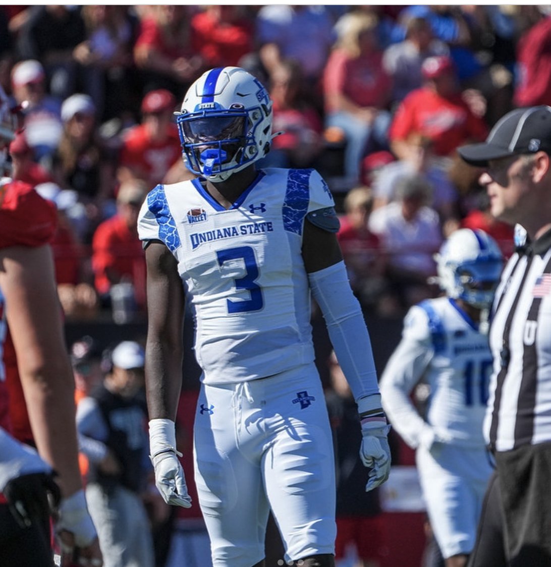 Indiana State EDGE Brandon Amaniampong is entering the transfer portal, a source tells <a href="/On3sports/">On3</a>. 

The 6-foot-6, 250-pound pass rusher has 2 years of eligibility remaining and had 2 sacks this season.

on3.com/transfer-porta…