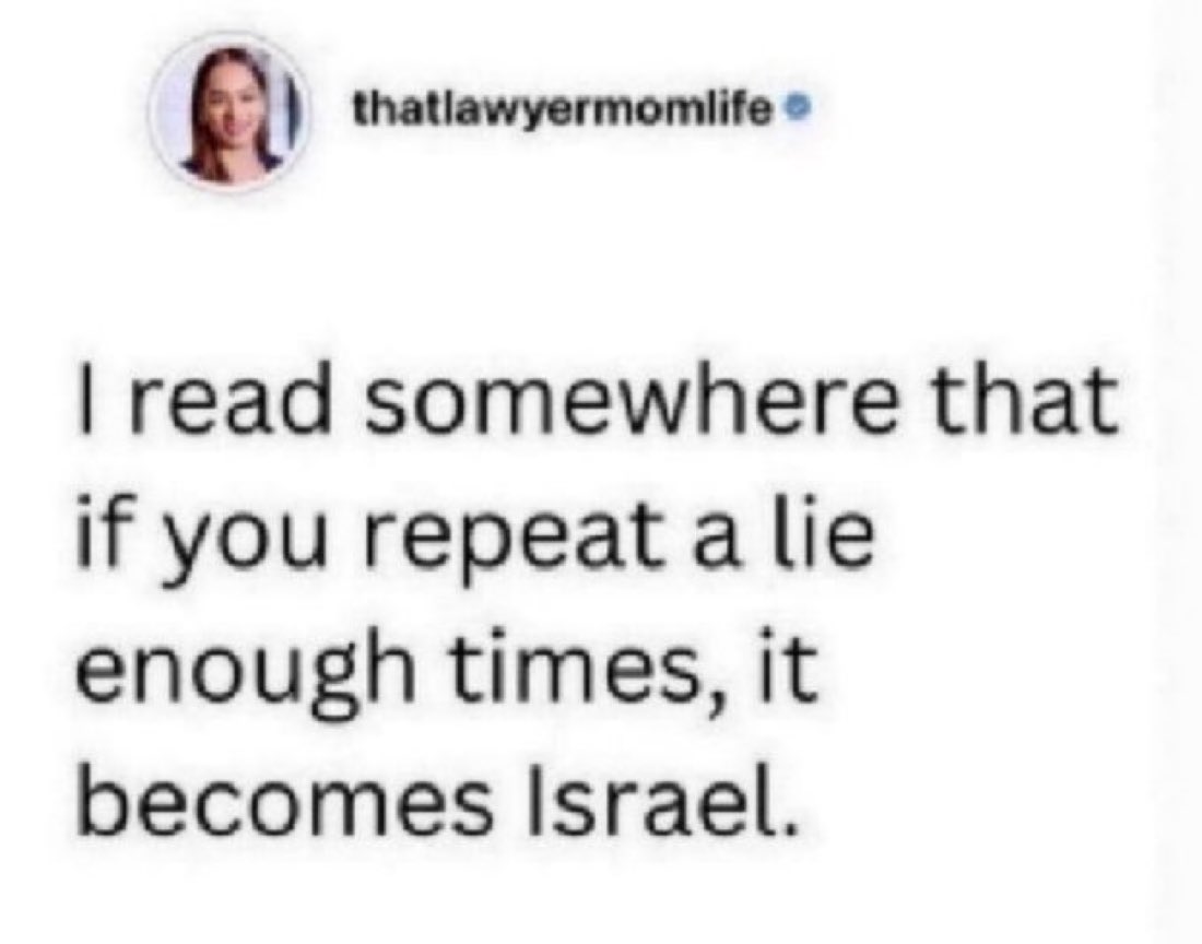 <a href="/adam_louis52328/">Adam Louis-Klein</a> Lmao so let me get this straight 🤔
Opposition to an atheist philosophy that espouses a racial ethno state on stolen land that excludes everyone else is….racism?
🤡
👇