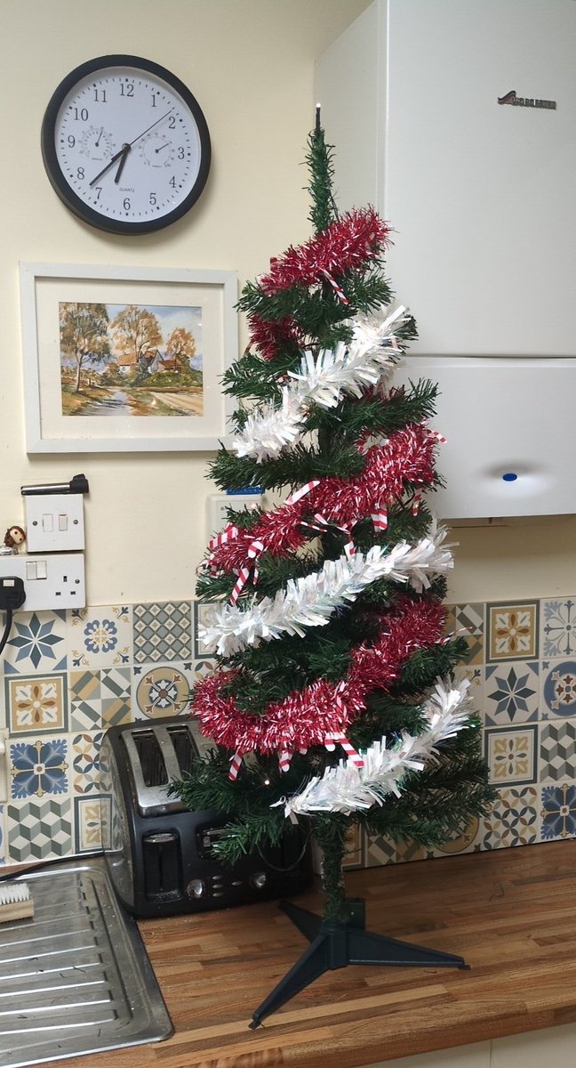 Rogan's tweet image. Tree and lights 12. Tinsel 2.50

Attempt 3

#Christmas #tree #Decoration