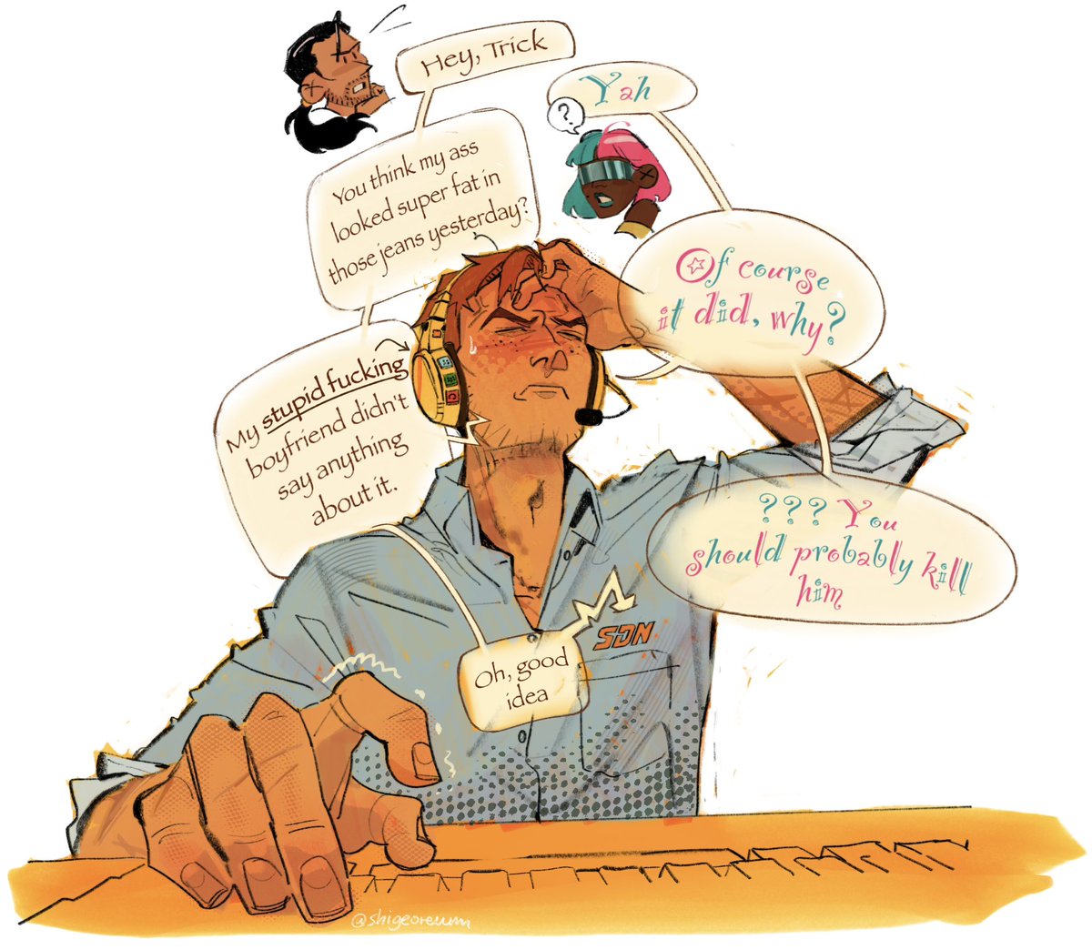 if robert imagines exploding his coworkers hard enough do u think it’ll really work someday