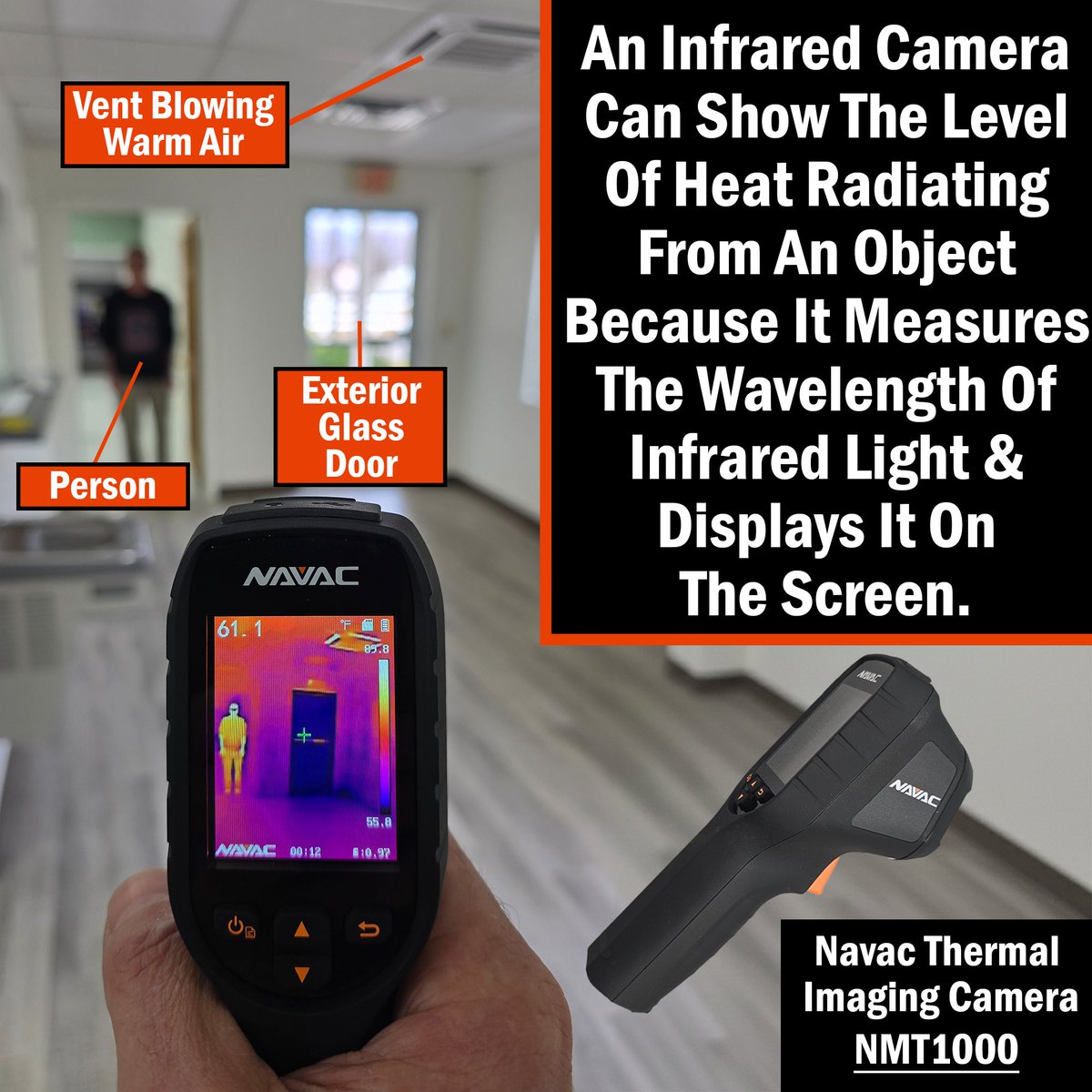 One of the tools that easily helps you visualize HVAC leaks and spots where air might be escaping, is a NAVAC thermal imaging camera! Get this tool on Trutechtools here: trutechtools.com/navac-nmt1200-… Get 6% off using the code: acservicetech
#camera #sponsored #hvac #navac