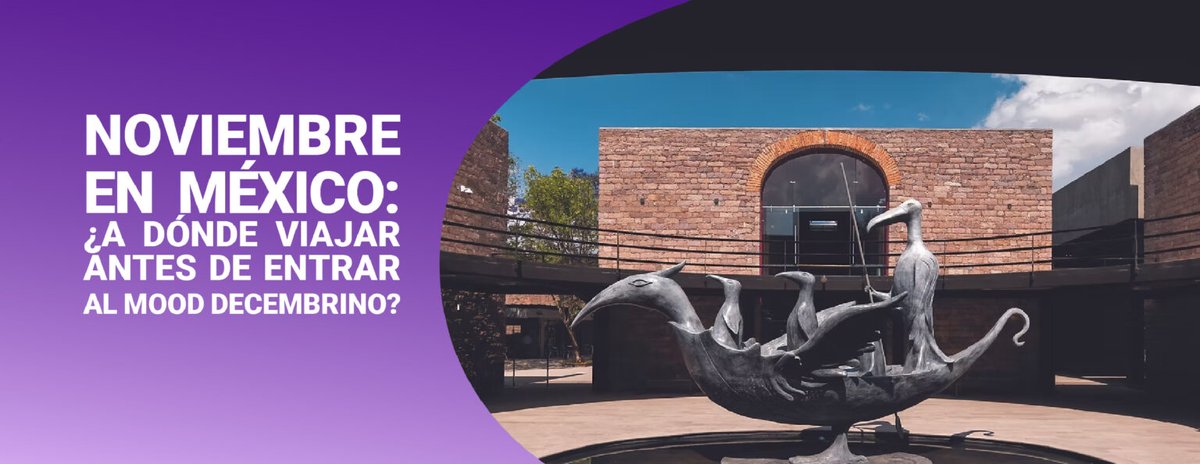 Click_Bus's tweet image. ¡Noviembre se acaba! Y estamos en uno de los mejores momentos del año para hacer una pausa, inspirarte y decidir dónde viajar. 😌 Aquí te damos algunas recomendaciones 👉 shorturl.at/gWITH

#DóndeViajar #ClickBusTeLleva