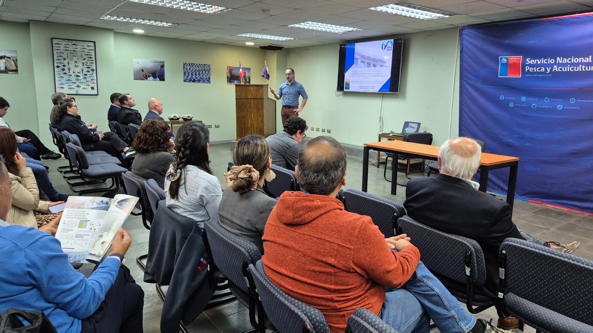 Hoy adelantamos la conmemoración del Día Mundial de la Acuicultura en una jornada organizada por el Grupo de Trabajo Acuicultura del Comité Oceanográfico Nacional (CONA) con apoyo de Sernapesca, la que reunió a representantes del sector público y especialistas del área en Chile.