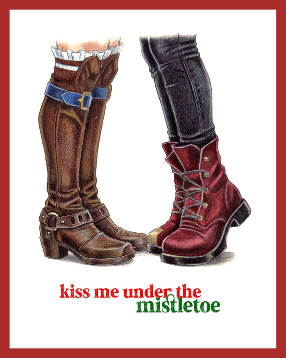 ‘Tis the season 😘✏️
Original and holiday version up at inprnt.com/gallery/imkati…

#caitvi #caitlynarcane #arcane #arcanefanart #caitlynkiramman #fanart #piltoversfinest #viarcane