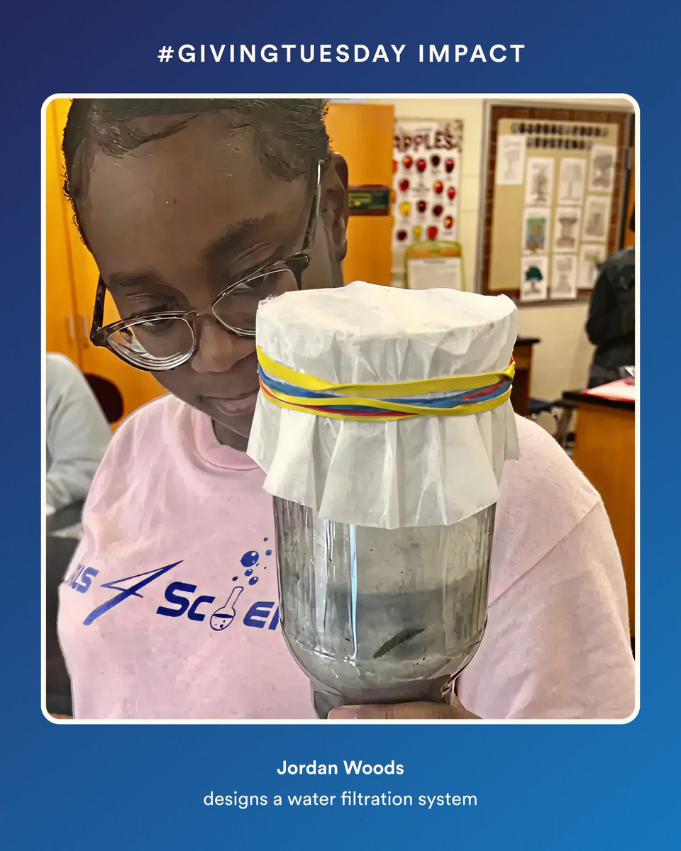girls4science's tweet photo. GIVING TUESDAY IS NEXT WEEK!

On December 2nd, we're raising funds to serve MORE Chicago girls in our STEM programs.

Mark your calendar. Set a reminder. Forward to a friend who cares about girls in STEM.

Together, we can spark more futures 💥 

Donate: https://t.co/FyeQ7jirlf https://t.co/VD9z0cxPXn