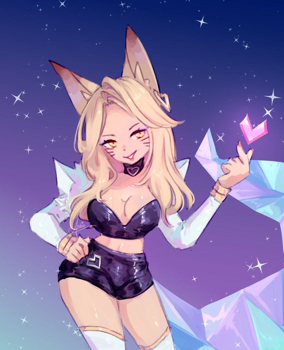 ahhhndria's tweet image. thats my queen #ahri