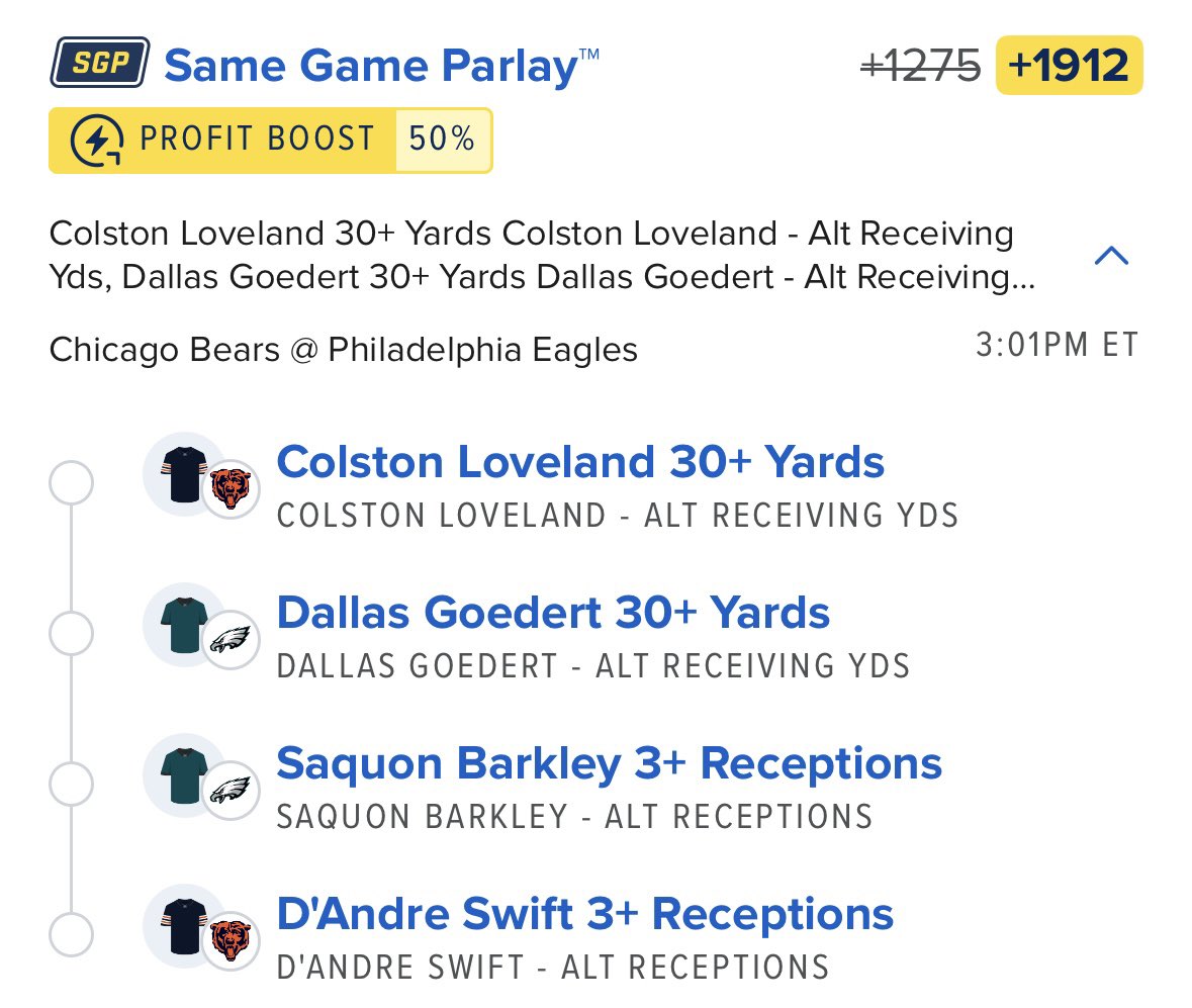 steezpicks's tweet image. Good game today please🤞