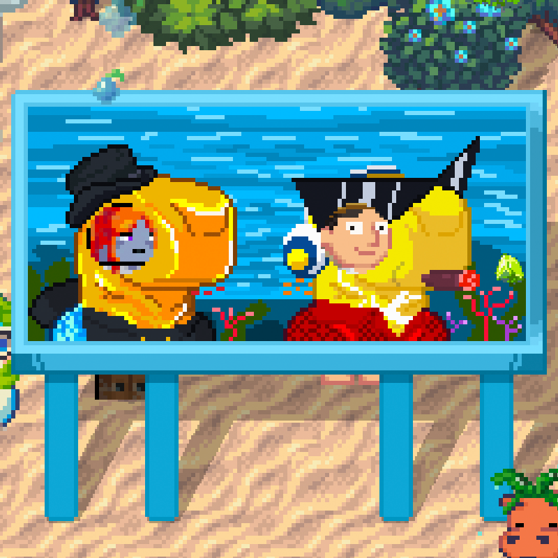 zombinaaaaa's tweet image. BIG WAVES AND EVEN BIGGER SPLASHES 🌊
This was a Whales Party 🐳 in @pixels_online 

Happy 3rd Anniversary @SSofWhales ✨ Such an amazing and loyal community! Much love! 💙

Huge shout-out to @champlification @AlphaDoc69 and @deeznuts_ron 🙌

#TogetherWeWhale 

📍 The Beach