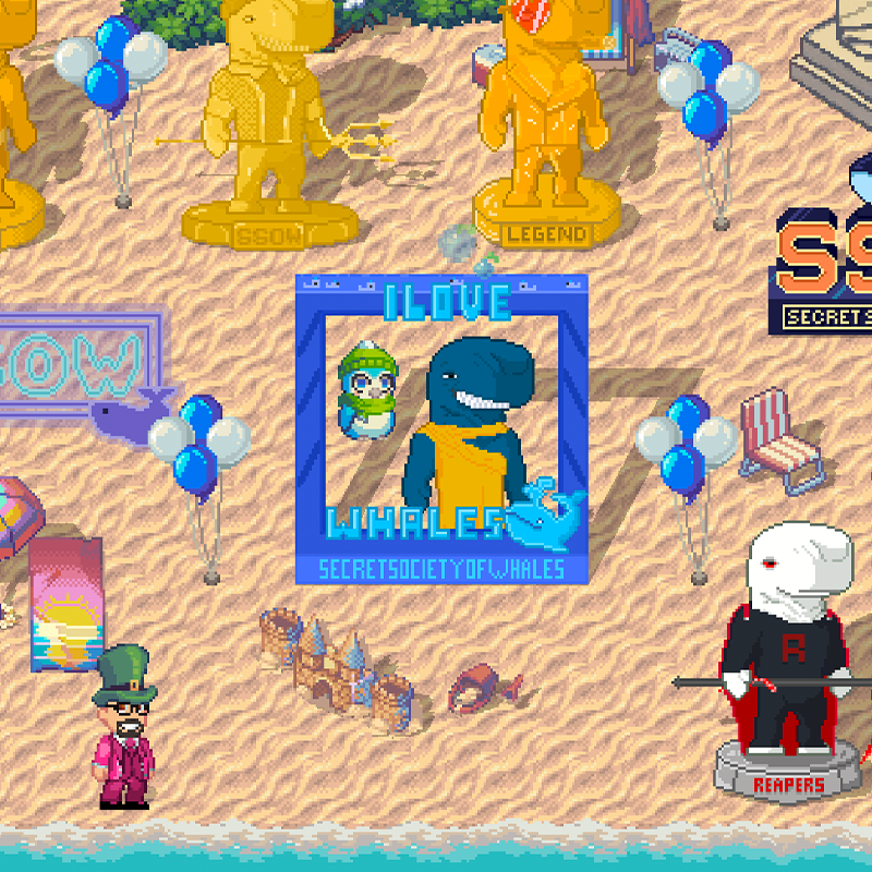 zombinaaaaa's tweet image. BIG WAVES AND EVEN BIGGER SPLASHES 🌊
This was a Whales Party 🐳 in @pixels_online 

Happy 3rd Anniversary @SSofWhales ✨ Such an amazing and loyal community! Much love! 💙

Huge shout-out to @champlification @AlphaDoc69 and @deeznuts_ron 🙌

#TogetherWeWhale 

📍 The Beach