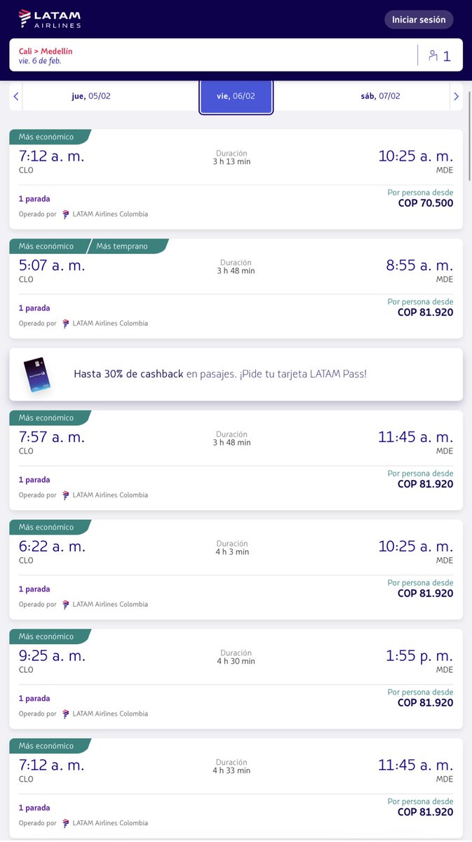 _felipehpta's tweet image. Vuelos baratos en latam🫵🏽🫵🏽🫵🏽🫵🏽🫵🏽🫵🏽