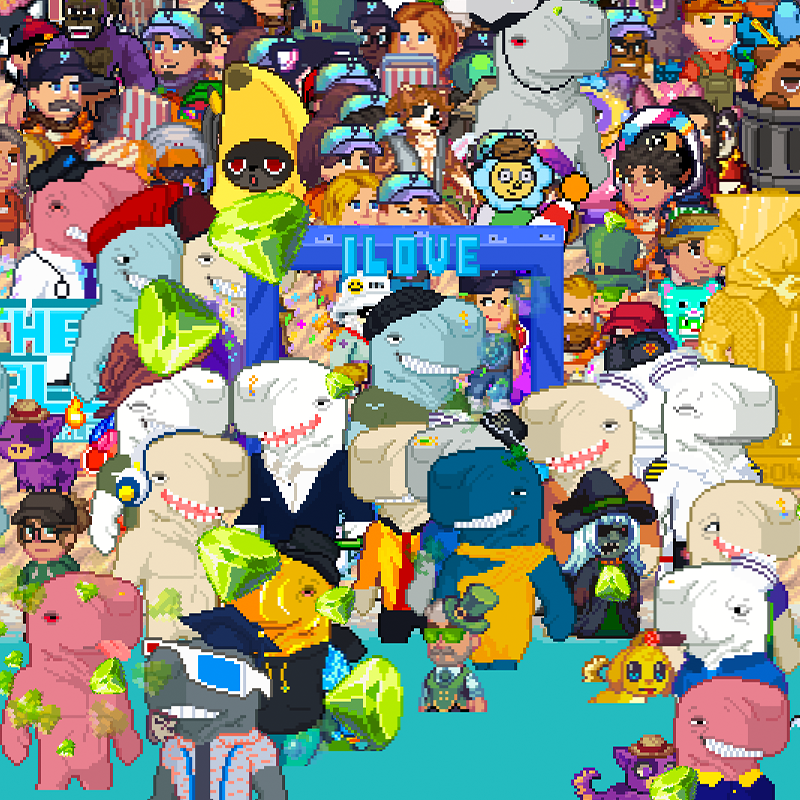 zombinaaaaa's tweet image. BIG WAVES AND EVEN BIGGER SPLASHES 🌊
This was a Whales Party 🐳 in @pixels_online 

Happy 3rd Anniversary @SSofWhales ✨ Such an amazing and loyal community! Much love! 💙

Huge shout-out to @champlification @AlphaDoc69 and @deeznuts_ron 🙌

#TogetherWeWhale 

📍 The Beach
