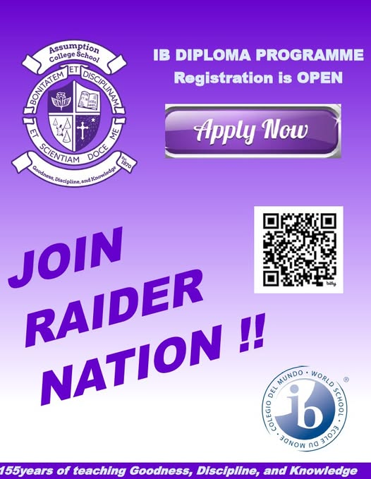 AssumptionH's tweet photo. Assumption's IB Diplomma Programme Application is now OPEN!!
More information can be found at the following link or by scanning the QR code
https://t.co/usJaC2LDr3 @WECDSB https://t.co/uVFGLERw1O