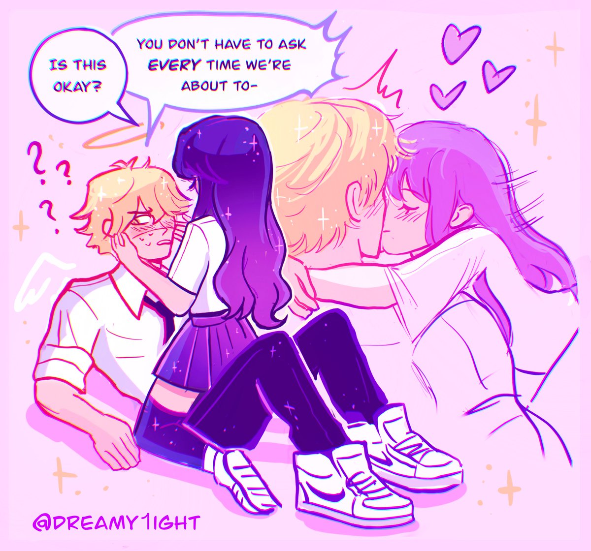 #asaden + bad mini comic ↓ ✨💕