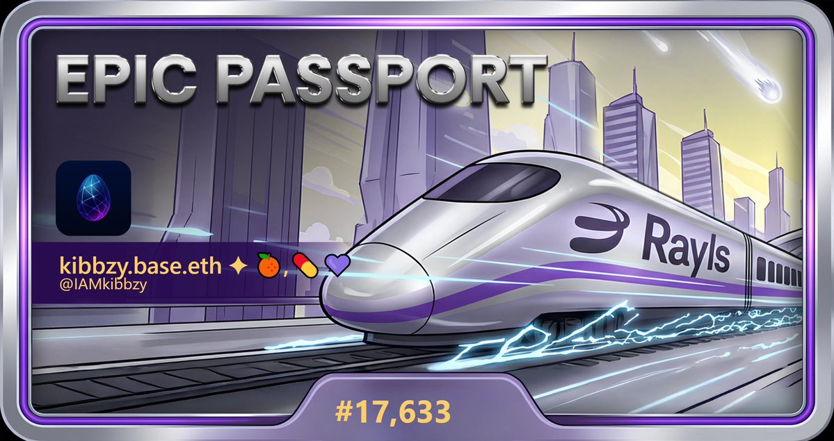 Have you signed the <a href="/RaylsLabs/">Rayls</a> manifesto yet? Get it signed now and secure your passport (epic, rare, mythical) before it raps up. You have limited time, sign now just by connecting your X and submitting your EVM using this link: raylsmanifesto.com/?ref=RAYLS-IAM…