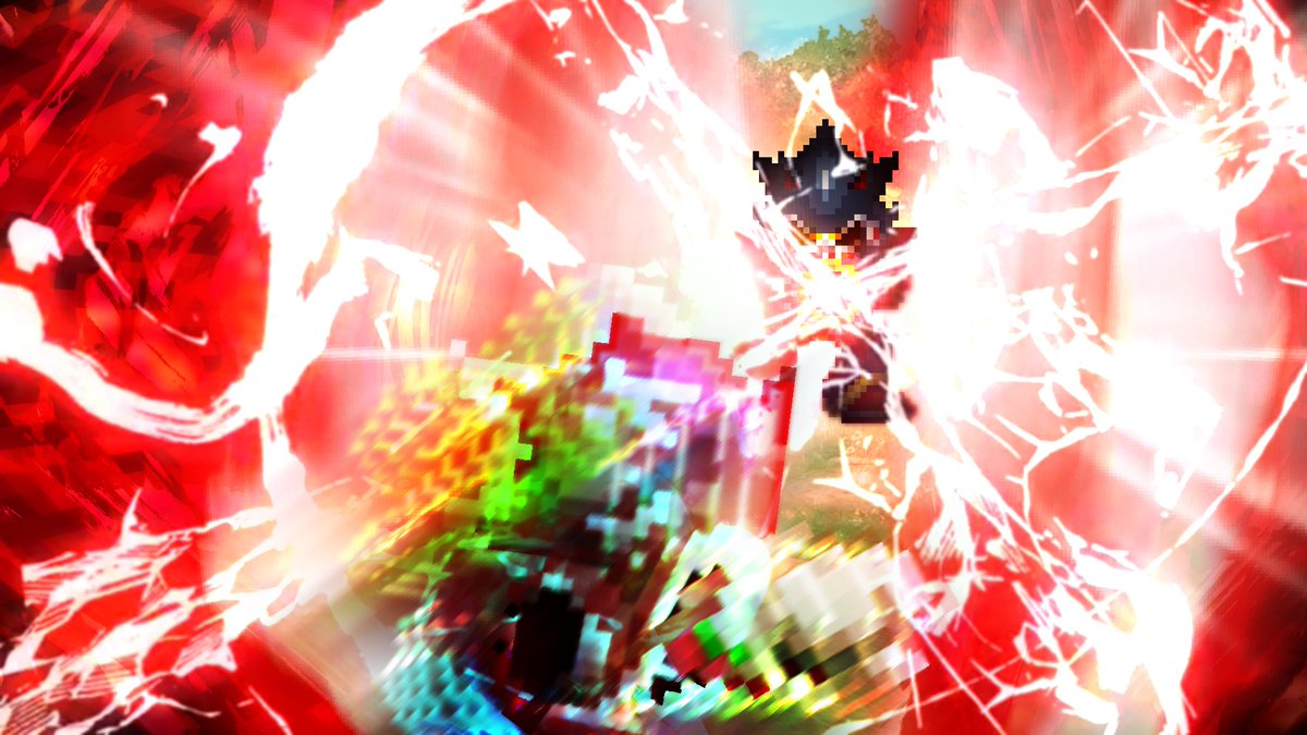 MetallixLily's tweet image. and the Hero approaches at a rapid pace, arm swung back and ready for a strike.