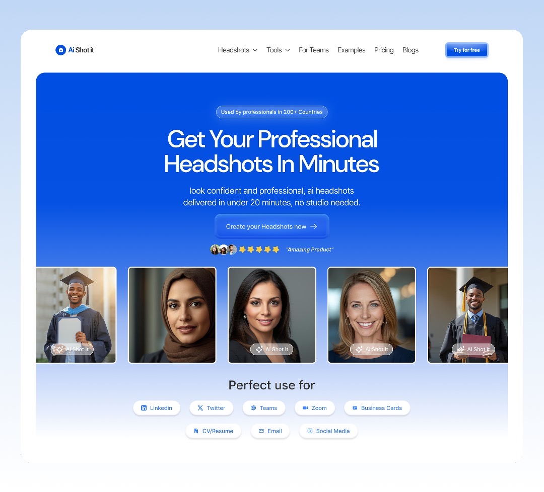 Clean and Minimalistic 
This is the type of hero section that converts 🚀
Inspired by <a href="/AmenaiSabuwala/">Amena | Design Expert 🌌</a>
