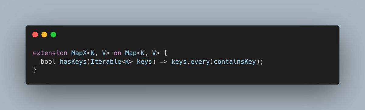 ugoostanleyibe's tweet image. Dart extensions are so sweet, man! 🤩😋✨

#Flutter #Dart
