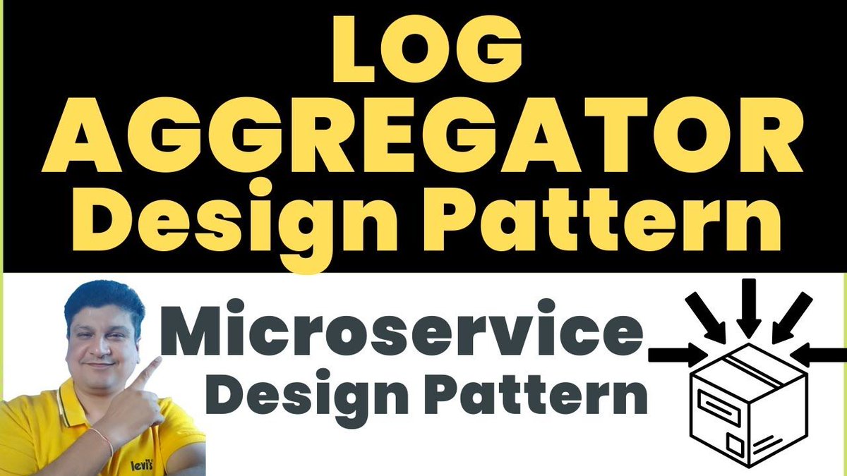 codeonedigest's tweet image. Log-Aggregator Microservice Design Pattern Tutorial with Examples for Software Programmers
youtu.be/_Hv2JYc5BMc

#LogAggregator #MicroservicesArchitecture #MicroservicesDesignPatterns #SoftwareArchitecture