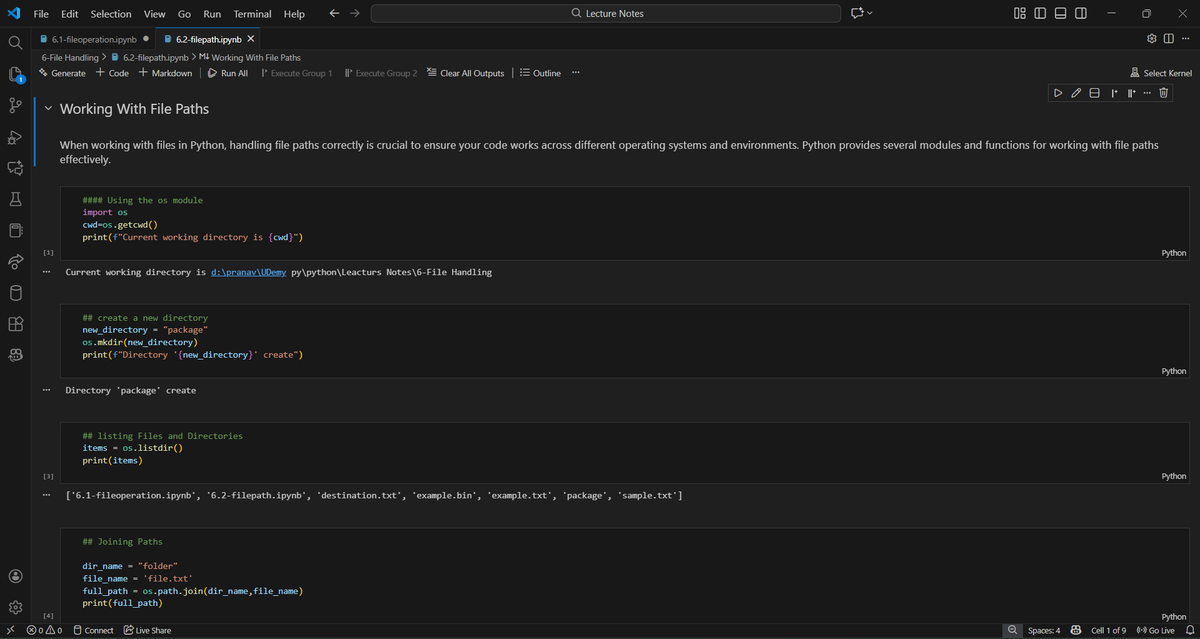 PranavG_23_'s tweet image. 📅 Day 4 – Data Analytics Journey

🔹 Python:
• Modules &amp;amp; packages
• Standard libs: re, csv, json, os, random, math, array
• File handling + os paths

🔹 SQL:
• Took handwritten notes
• Learned DDL commands (CREATE, ALTER, DELETE)

#DataAnalytics #Python #SQL #LearnInPublic