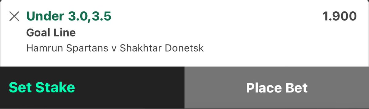 🇪🇺 Hamrun - Shakhtar Donetsk

Under 3,25 @ 1,90

📕 Bet365
🎲 2/5
⏰ 11 Dec