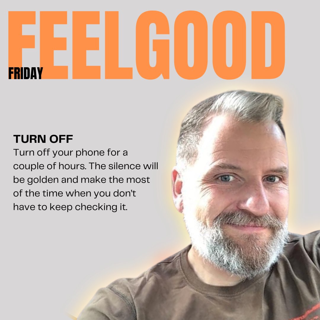 What have you done today to make you feel good?
