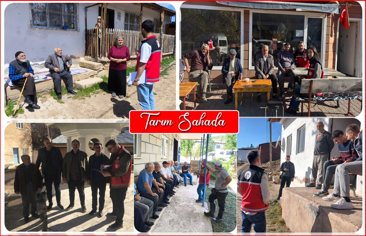 📍 GÜMÜŞHANE
🌾 Bakanlığımız talimatıyla sürdürülen Cuma Buluşmaları kapsamında çiftçilerimize;
✅ ÇKS başvuruları
✅ Tarım sigortaları
✅ Tarımsal Üretim planlaması
✅ Yeni desteklemeler
konularında bilgilendirme yaptık. 👨‍🌾🌿
#TarımSahada

<a href="/ibrahimyumakli/">İbrahim Yumaklı</a>
<a href="/TCTarim/">T.C. Tarım ve Orman Bakanlığı</a>
<a href="/A_KIRAC/">Dr. Ahmet Mesut KIRAÇ</a>