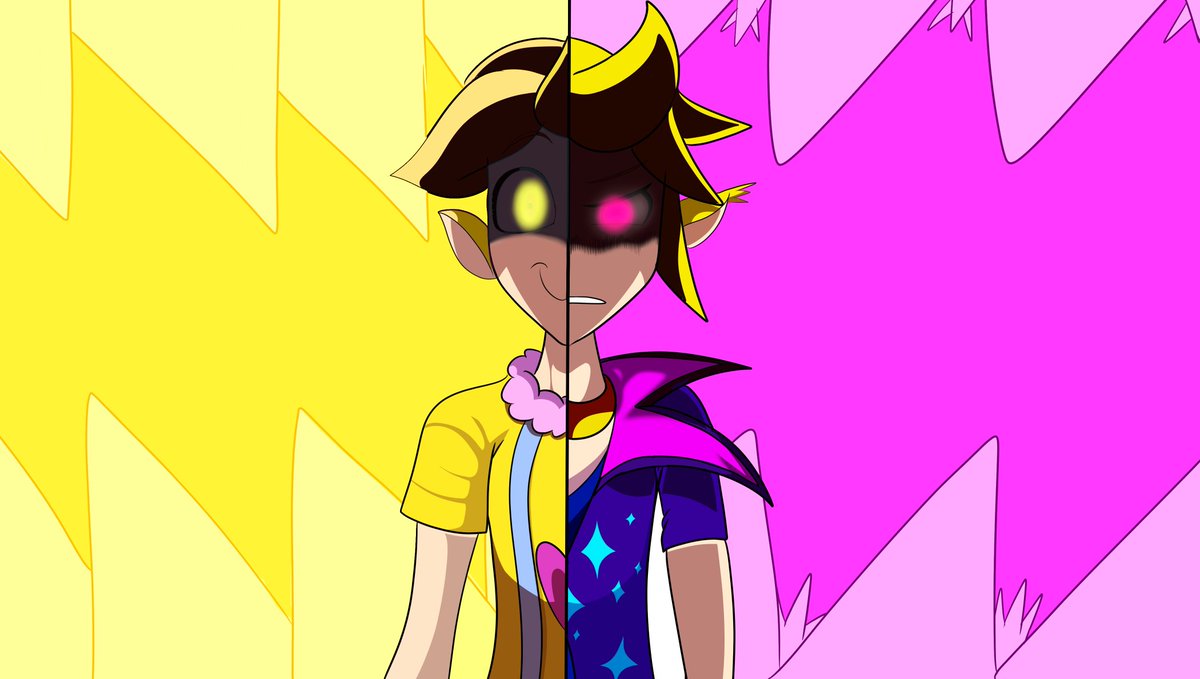 I wanted to make a new Banner for myself, featuring Bobb and Beta-A.
Two halfs. One good and one evil.