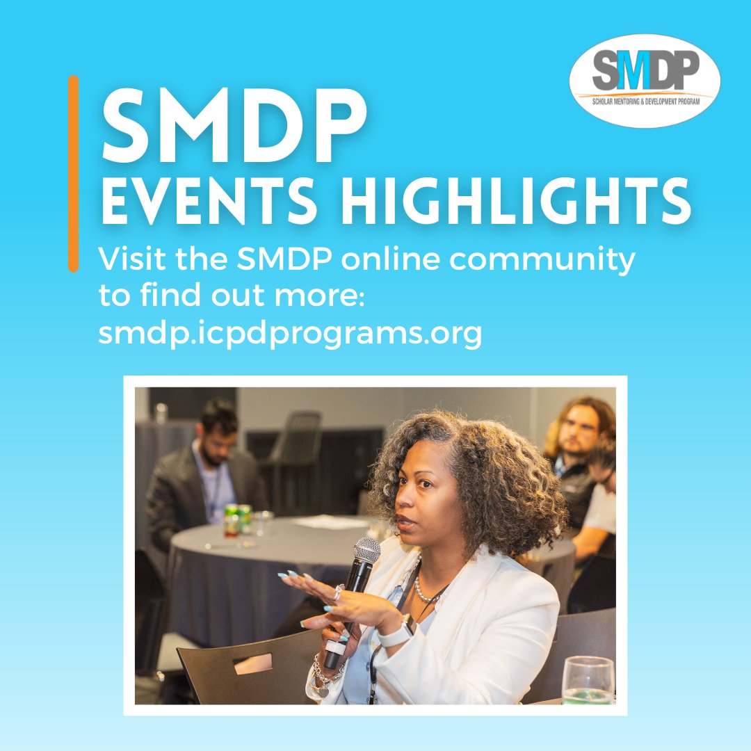 smdpscholars's tweet image. With their mentors, #SMDP Scholars develop a Personalized #Mentoring Plan which includes goals and action items designed to prepare them for careers in the #medtech, #biotech or #consumerhealthcare industries. To learn more about SMDP, visit: smdp.icpdprograms.org/home/