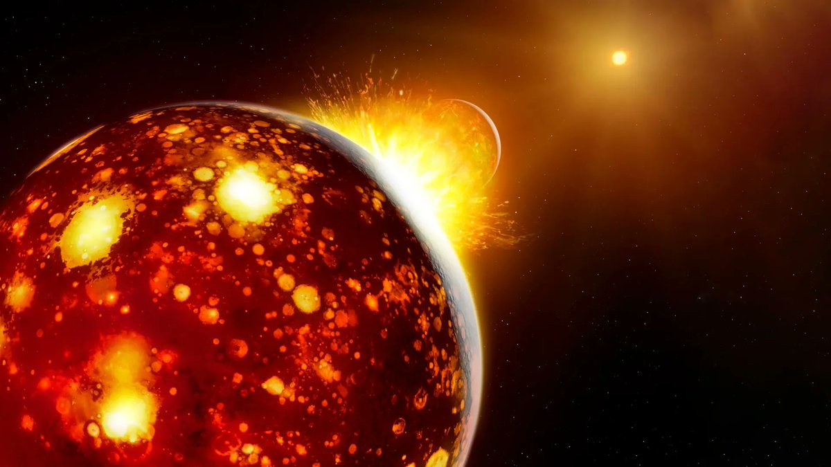 EarthArchivesHQ's tweet image. A colossal collision between early Earth and a lost world called Theia forged the Moon — and new isotopic clues are revealing what that vanished planet was made of.

sciencedaily.com/releases/2025/…

#fossils #paleontology