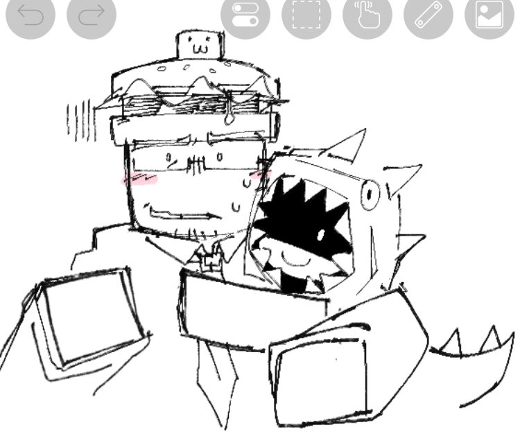 been a while since the last time i drew these two 
#prosaken #prosakentwt