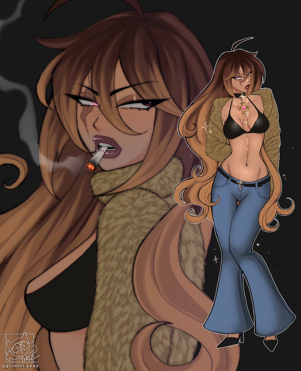 tubbiezzzz's tweet image. By drawing them fashionable 💋💫