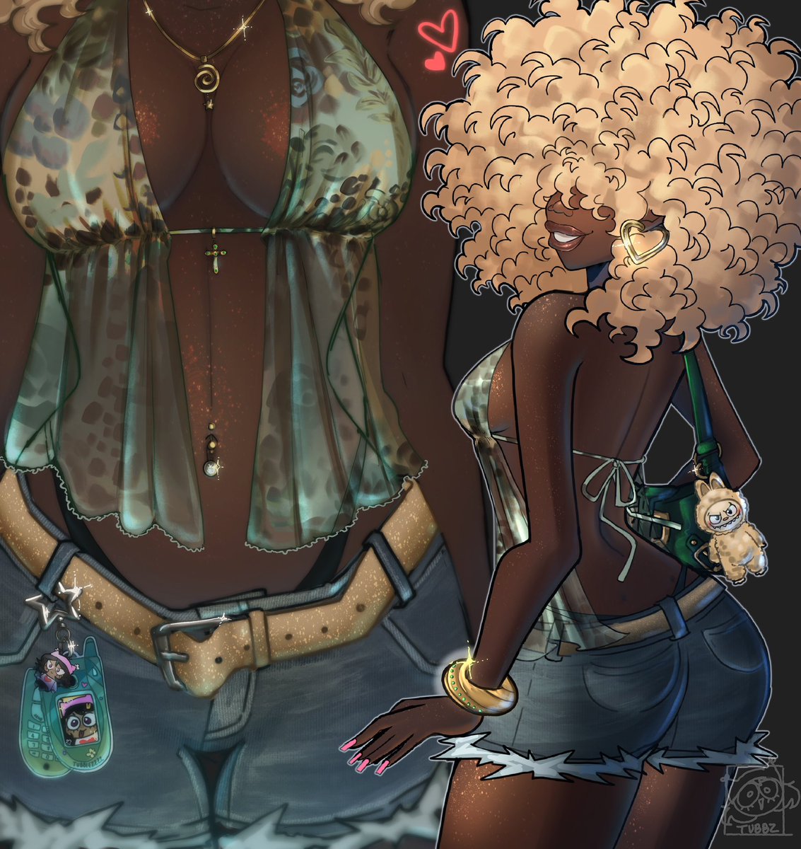 tubbiezzzz's tweet image. By drawing them fashionable 💋💫