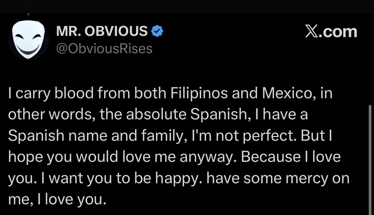 A non-white Groyper just apologized to his audience for not being white, and begged for their mercy in the coming “war.”

This is one of the most pitiful things I’ve witnessed in my entire life.