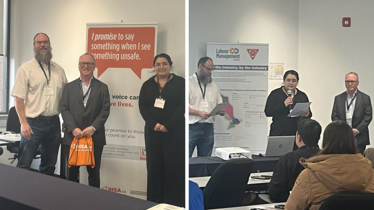 Thank you to everyone who joined us in #Toronto for the #OccupationalDisease and Research Labour-Management Health and Safety Committee’s Health and Safety Day!

We were thrilled to welcome nearly 50 attendees, who came out to learn from our expert lineup of speakers. 👏
