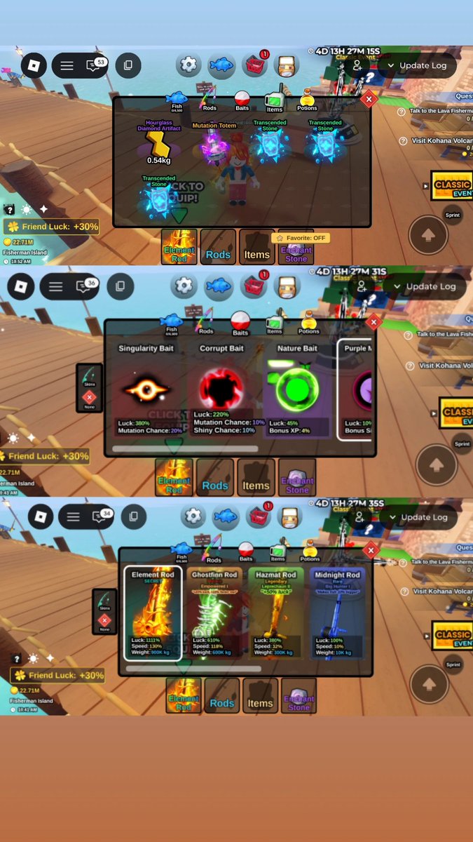 Roblox Fishit tweet media
