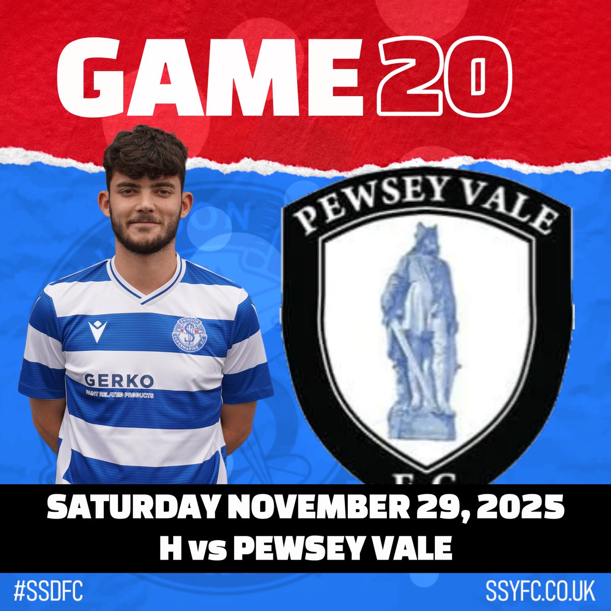 SSDEVFC's tweet image. Preview:  Supermarine Development vs Pewsey Vale 

READ: ssyfc.co.uk/news/1002/devs… 

@swsportsnews @WiltsLeague @pewseyvalefc 
 
#SSDFC | ssyfc.co.uk | Gerko International