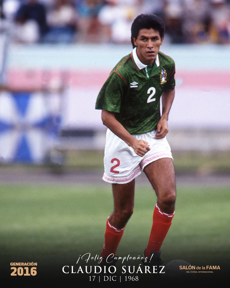 famasalon's tweet photo. 🇲🇽⚽️ Hoy celebramos la solidez, inteligencia y jerarquía de Claudio Suárez, uno de los defensores más grandes del futbol mexicano.
¡Feliz cumpleaños al ‘Emperador’, símbolo de liderazgo y constancia en la Selección! 🎂🏆✨ https://t.co/WwDuVDxxZX