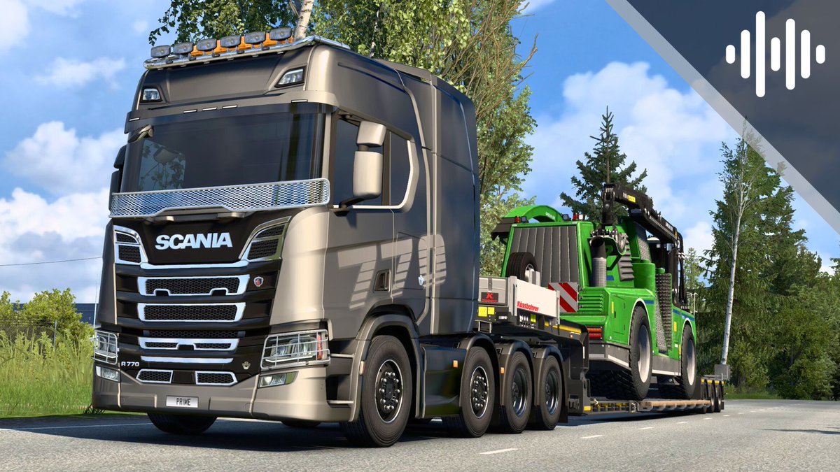 PrimeSimulation's tweet image. Forest Machinery DLC - First Look!
&amp;gt;&amp;gt; youtu.be/9rOcebh_bxI
#EuroTruckSimulator2 #ETS2 #BestCommunityEver