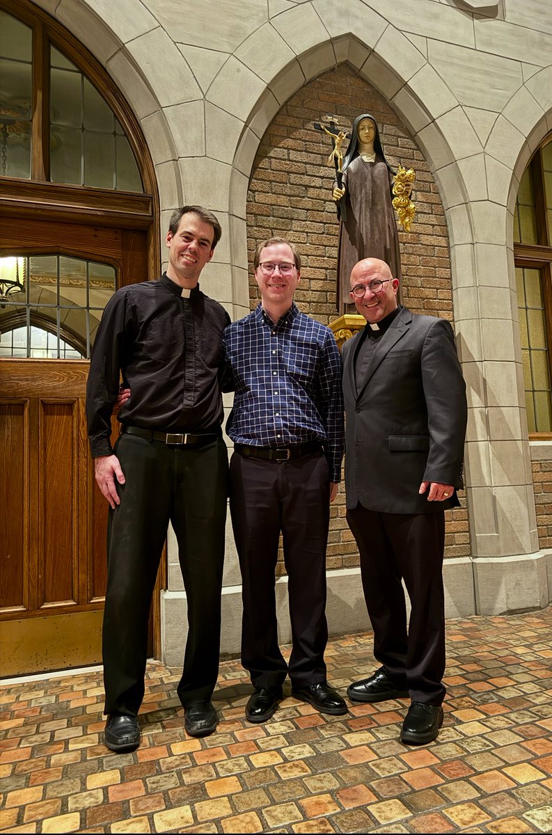 Last week, Fr. Steve and Fr. Colin attended the Priest Seminarian Dinner that took place at Sacred Heart Major Seminary.
 Please keep John, St. Anastasia’s seminarian, and all the seminarians in your prayers as they discerning God’s call to the priesthood!