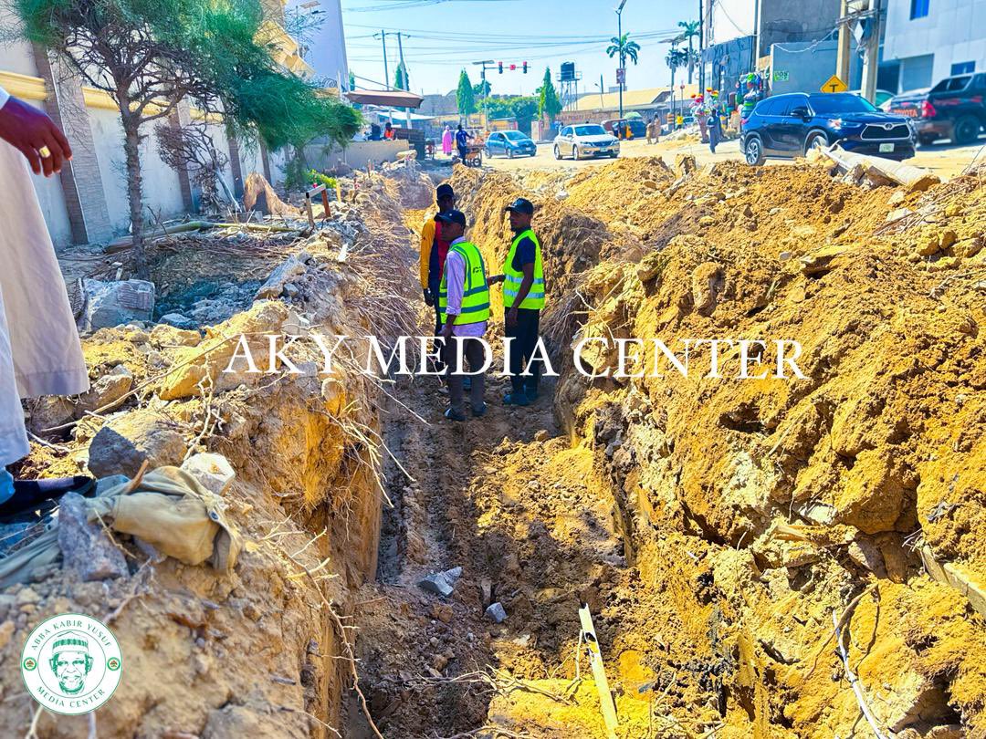 IbrahiemTata's tweet image. All set for the expansion and dualization of Lamido Crescent. 

#AbbaIsWorking.