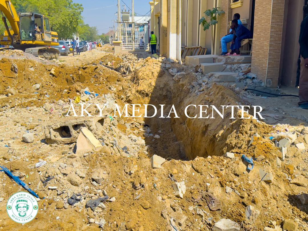 IbrahiemTata's tweet image. All set for the expansion and dualization of Lamido Crescent. 

#AbbaIsWorking.