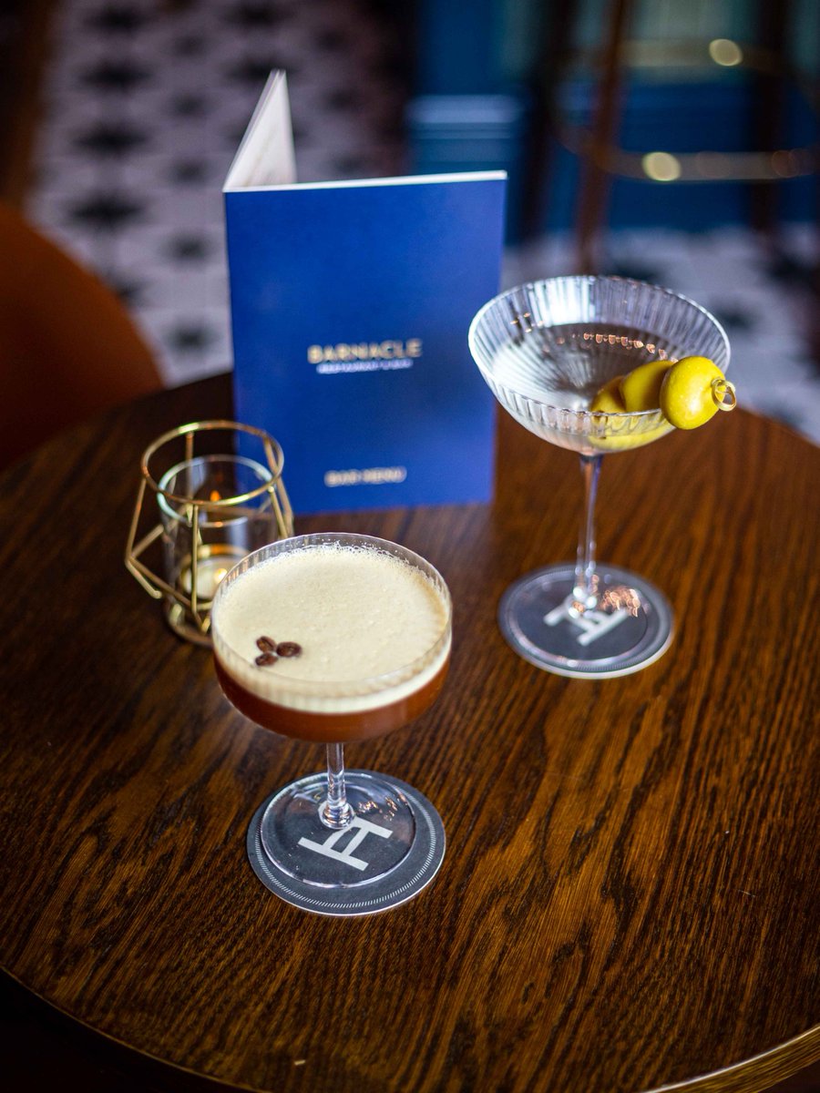 How do you like your martini? 🍸 

Serving up classics, house, and specialty cocktails every week. You'll definitely find something for you at Barnacle. 

Are you vodka, gin, espresso martini, or something else? Let us know 👇