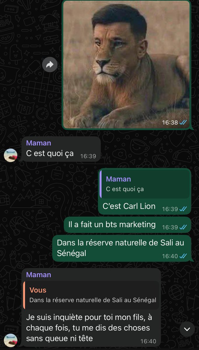 Johabruti2pleur's tweet image. Azy on peut même plus rigoler dans cette famille…