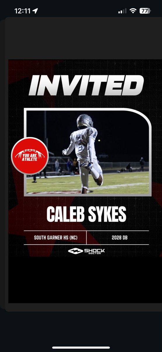 I will be at the 2025-26 YAA Camp tomorrow Ready to compete <a href="/youareathlete/">You Are Athlete</a> #work #blessed