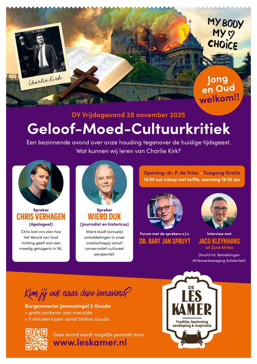 JacoKleynhans's tweet image. Tonight in Gouda, Netherlands: 1000 people showed up! 350 in the hall, 250 in the overflow hall and 400 had to go home. And a group of left-wing protesters outside across the street. If there are left-wing protesters present, you know you&apos;re in the right place!